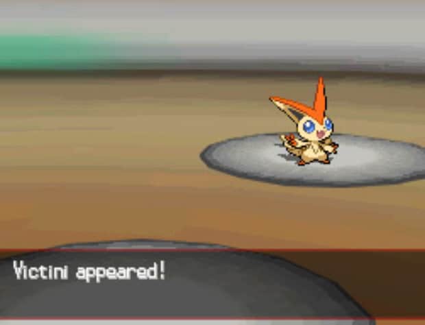 pokemon white how to get victini without event