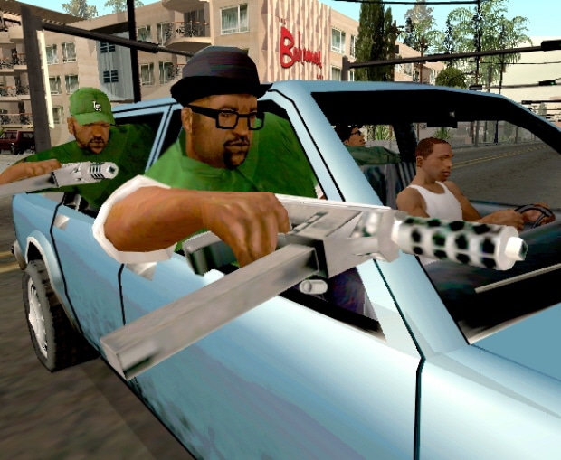 Gangstas b mobbin on Wii 2 Gangstas b mobbin on Wii 2