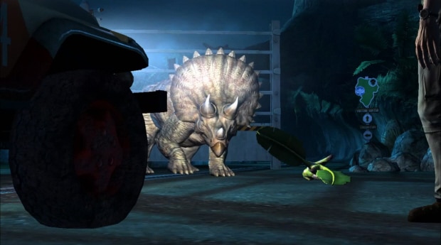 Jurassic Park videogame has real dinosaurs!