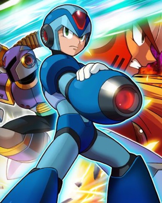Mega Man X 1 walkthrough artwork with Zero and Vile