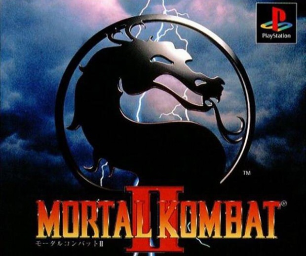 MK2 walkthrough artwork of the PS1 version logo. Click for big pic MK2 walkthrough artwork of the PS1 version logo