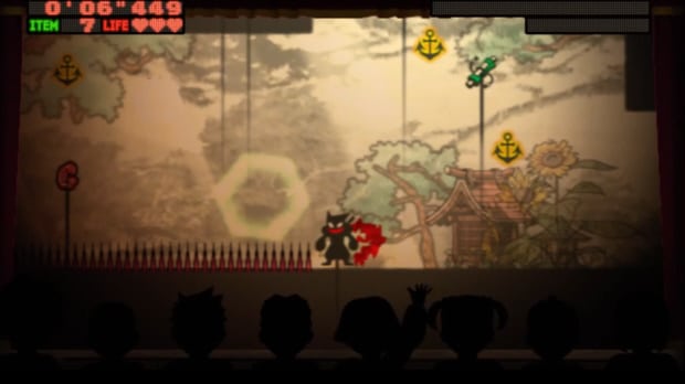 Nin2-Jump Xbox Live Arcade shadow-play platform puzzler from Cave