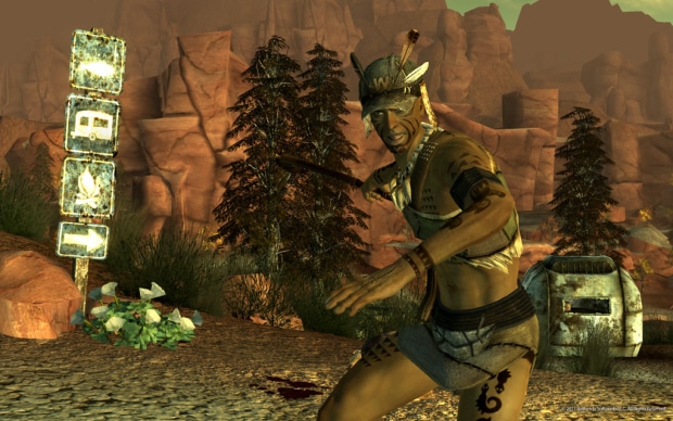 Fallout: New Vegas Honest Hearts DLC screenshot. Click for big pic Fallout: New Vegas Honest Hearts DLC screenshot