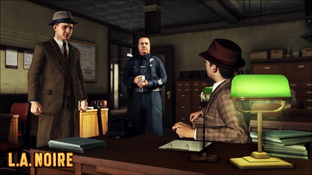 LA Noire characters meet: Detective Cole Phelps meets his new partner Stefan Bekowsky on the Traffic Desk. Click for big pic After just being promoted to Detective, Cole Phelps meets his new partner Stefan Bekowsky on the Traffic Desk.