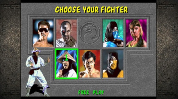 Mortal Kombat Kollection screenshot of MK1. Click for big pic Mortal Kombat Kollection screenshot of MK1