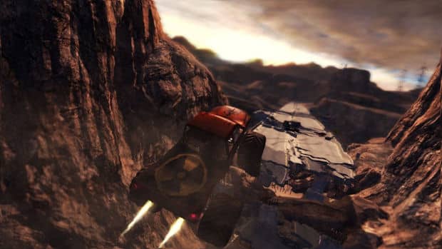 Duke Nukem Forever 4 wheel action screenshot
