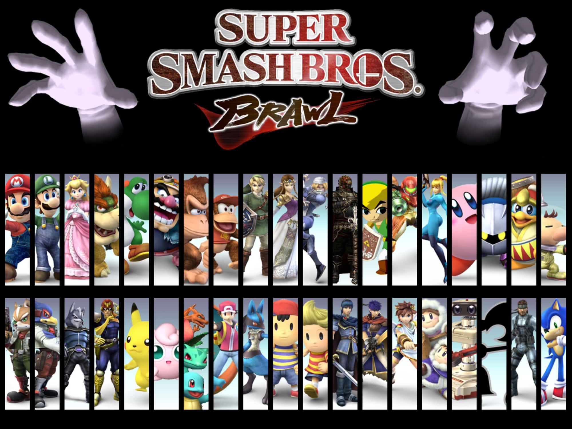 super smash bros brawl unlocking all characters