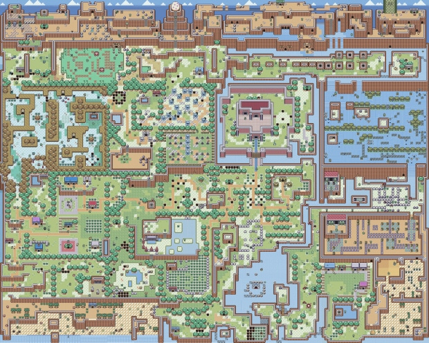 The Fully Unveiled Koholint Island World Map In All Its Visual Splendor! Click for big pic The Fully Unveiled Koholint Island World Map In All Its Visual Splendor!