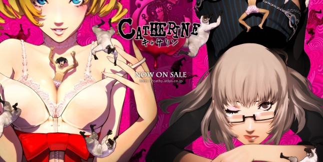 Two Catherine for the price of one Katherine (sexy wallpaper)