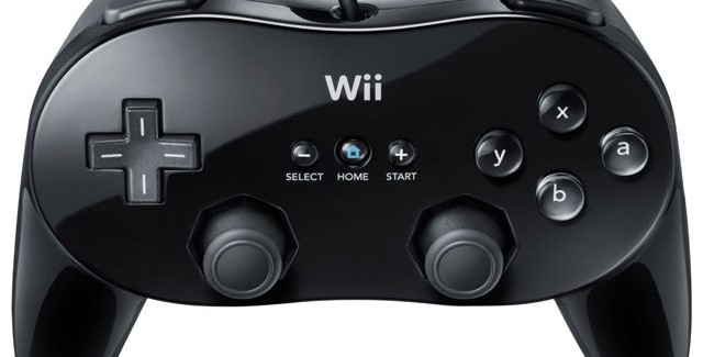 wii classic controller pro closeup wii classic controller pro closeup