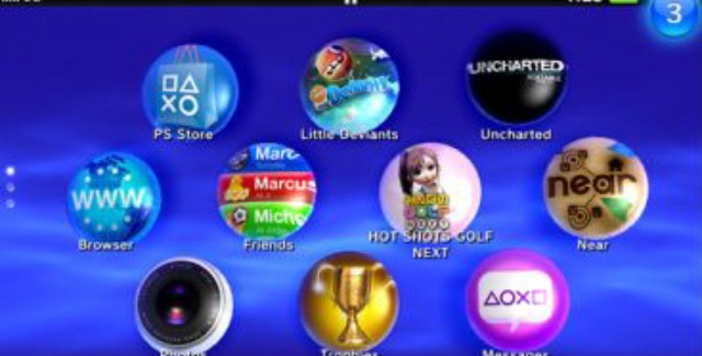 Live Area on PlayStation Vita Screenshot Live Area on PlayStation Vita Screenshot