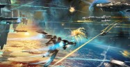 Strike Suit Zero Screenshot of Mech-Shooter Gameplay