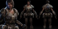 Gears of War 3 Char Character Model Gears of War 3 Char Character Model