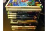 Stack of my unfinished video games