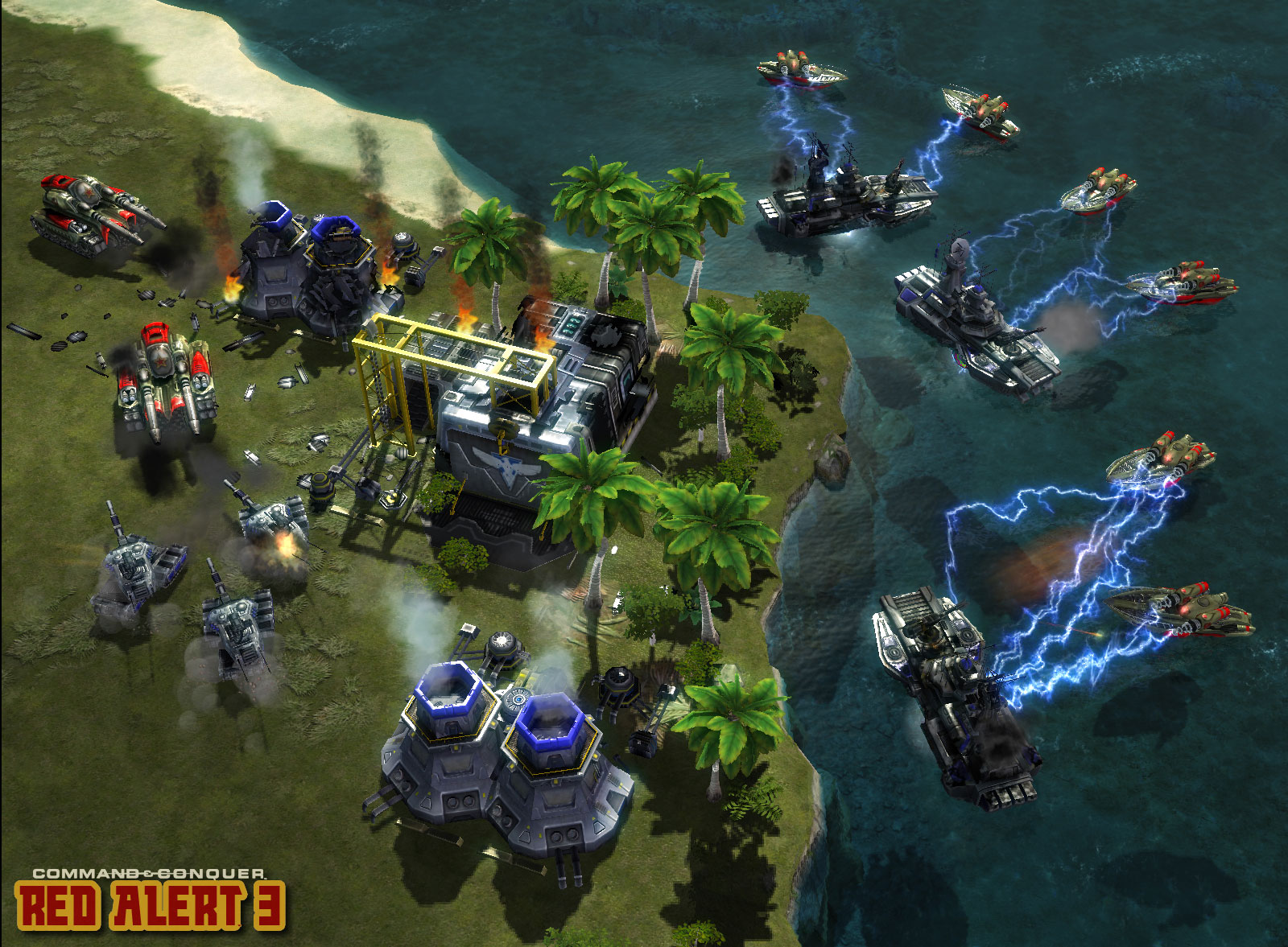 Red Alert 3 announced for PC, PS3 and Xbox 360. Features co-op campaign mode. Factions are the Allies and Japan! - Games Blogger