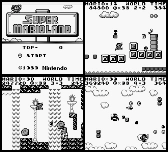 Super Mario Land screenshots