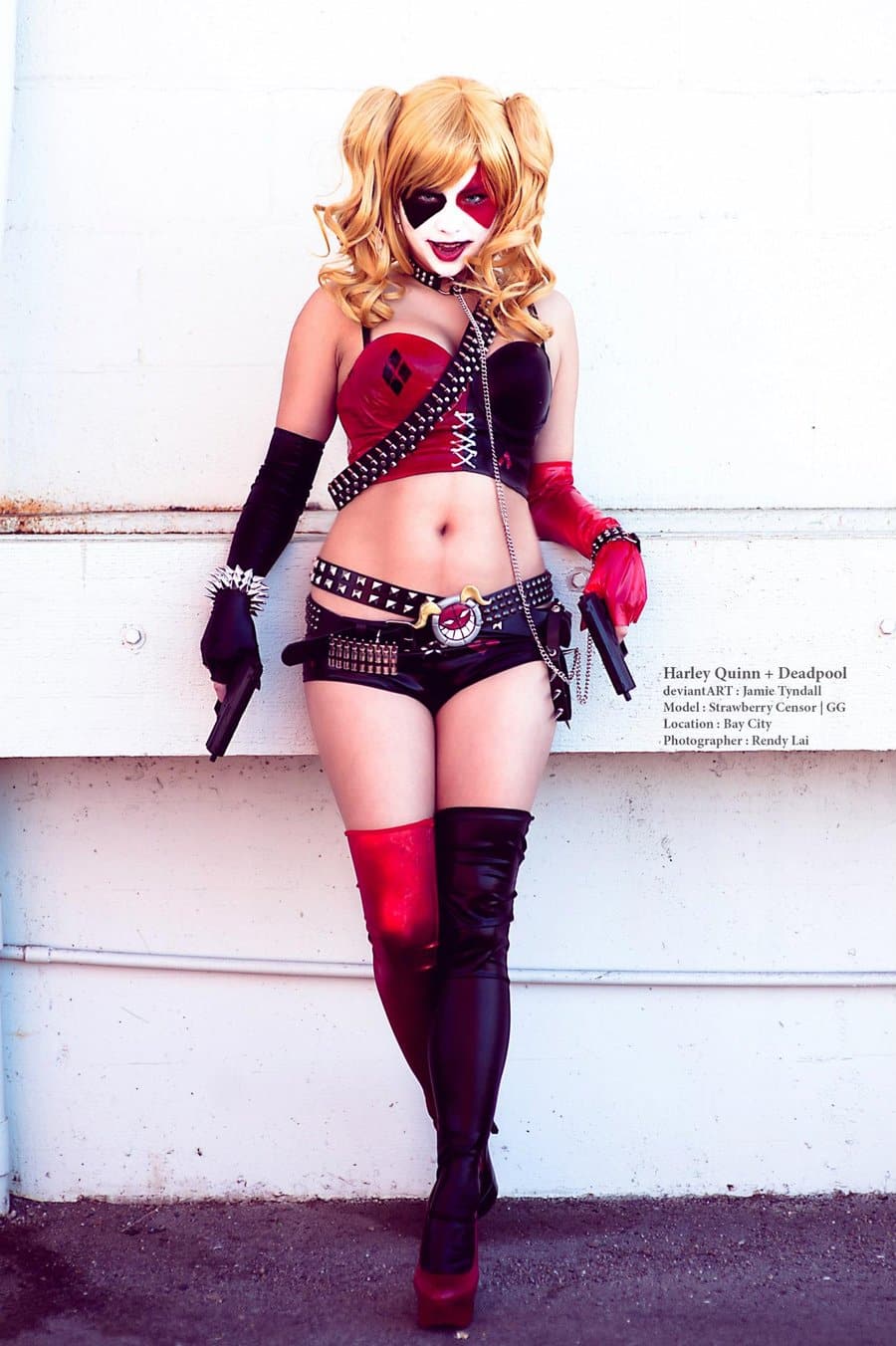 #5. Harley Quinn Cosplay Sexy Deadpool Mix Starring ... - 900 x 1352 jpeg 193kB