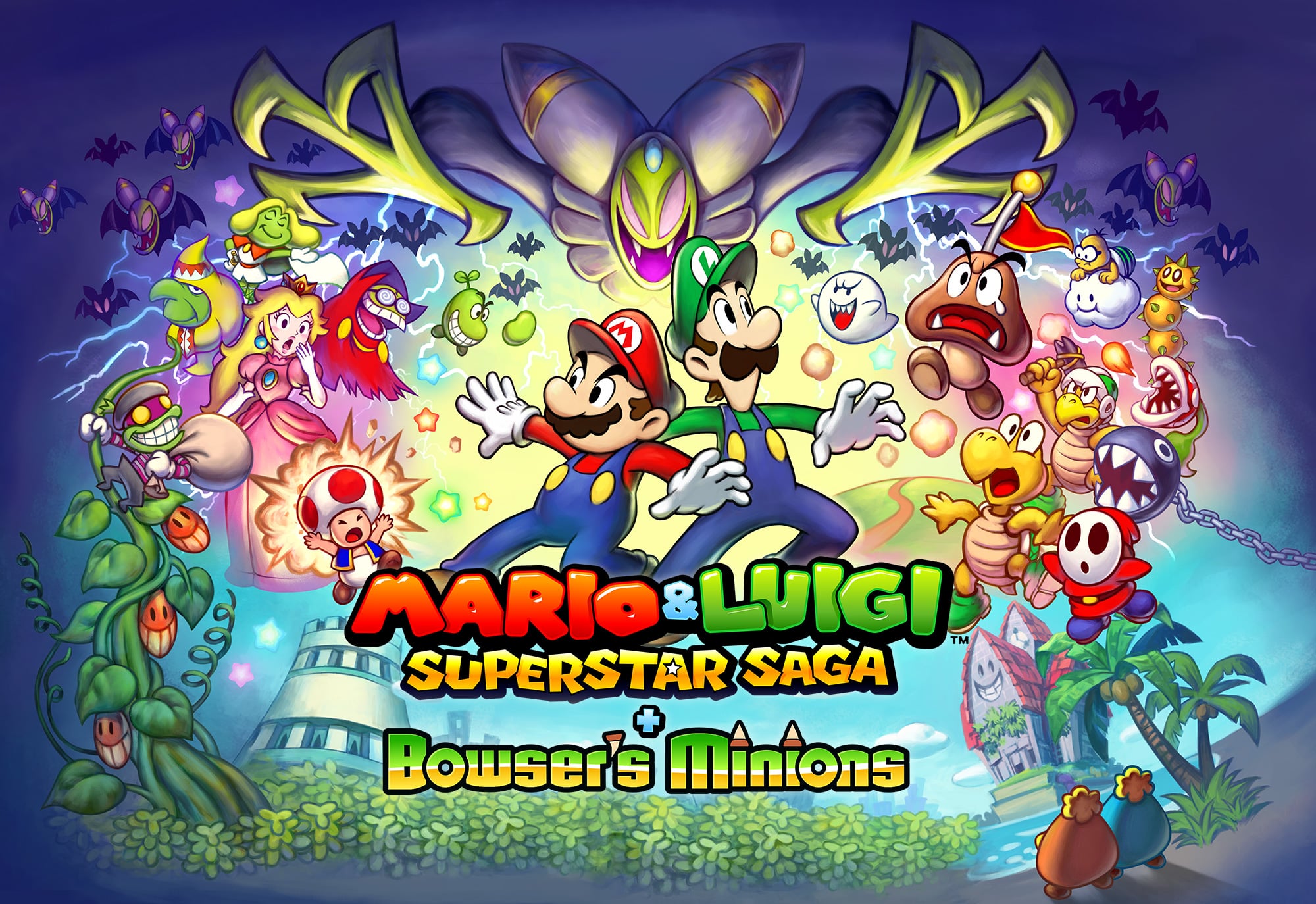 Mario and luigi saga. Mario and Luigi Superstar Saga. Mario and Luigi RPG. Mario & Luigi: Superstar Saga + Bowser's Minions. Mario and Luigi super Star Saga 3ds.