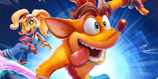 Crash Bandicoot 4 Its About Time Banner