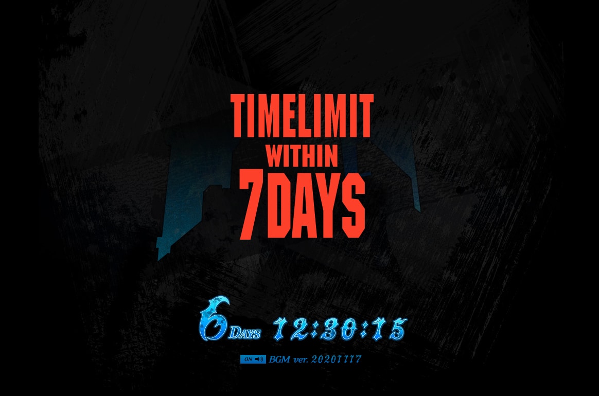 Suicide Countdown: 7 Days. Within limit