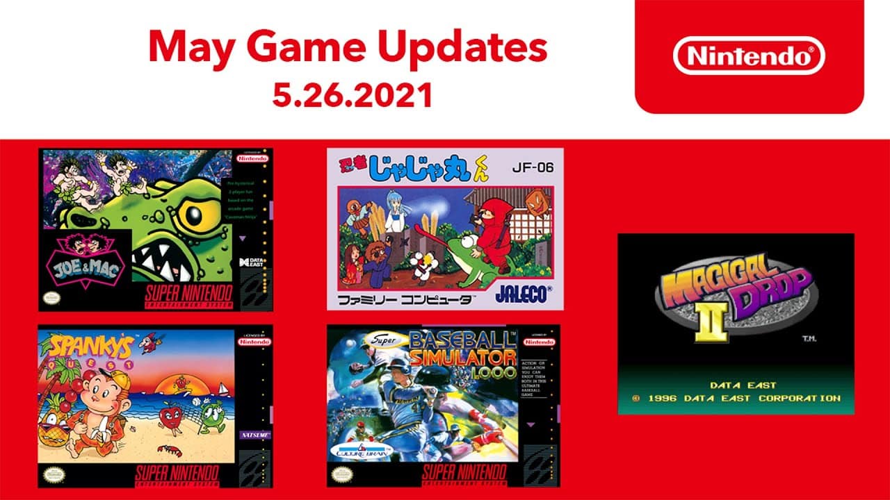 Nintendo Switch Online Games for May 2021 Lineup - Video Games Blogger